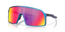 Koop de Oakley Sutro Matte Cyan Blue Colorshift Prizm Road veilig en snel bij Revert 95 online of kom hem passen in de winkel in Haarlem.