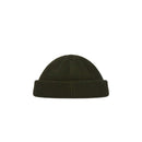 Obey Micro Beanie Kombu Green – donkergroene micro beanie met subtiel Obey-logo op de omslag