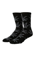 HUF Plantlife Shadow Sock – crew sokken met Shadow kleurstelling en iconisch Plantlife patroon