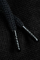 Reell Reflex Loose Chino Deep Black Square Cord – loose fit chino in diepzwarte corduroy met elastische tailleband en drawstring