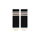 Stance Boyd Quarter Stringgrey – grijze quarter sokken met streeppatroon, medium cushioning en Stance-logo