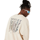 Oakley Stacked Metal Sweatshirt – crewneck sweater met metalen Oakley Stacked-logo op de borst