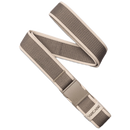 Arcade Belts Carto Slim Dunes Oat – slim fit stretchriem in zandkleur met verstelbare kliksluiting