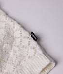 Former AG Crochet Knit Polo