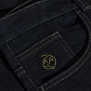 Polar Skate Co Big Boy Pants Black Dark Olive – loose fit denim broek met Big Boy patch in zwart/donker olijf