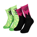 Santa Cruz Youth Slime Sock (2 Pack) – kindersokken in 2-pack met iconisch Slime design en Santa Cruz branding