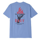Bestel het Obey seize fire t-shirt  gemakkelijk, snel en veilig bij Revert 95. Check onze website voor de gehele Obey collectie of kom gezellig langs bij onze winkel in Haarlem.