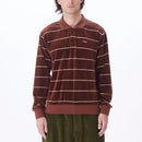 Bestel de Obey Astoria velour stripe polo ls veilig, gemakkelijk en snel bij Revert 95. Check onze website voor de gehele Obey collectie, of kom gezellig langs bij onze winkel in Haarlem.