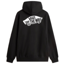 Vans Style 76 II Loose FT Pullover Black White – zwarte hoodie met loose fit, witte details en subtiel Vans-logo