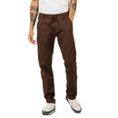 Reell Denim Reflex Easy ST dark brown vooraanzicht broek