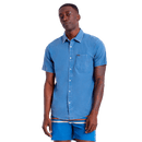 Brixton CHARTER OXFORD S/S WOVEN voorkant