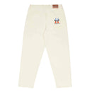 GX1000 Dimethyltryptamine Pants wit achterkant denim broek Revert95.com