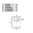 GX1000 Full Stealth Mask specificaties balaclava Revert95.com