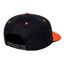 GX100 Sf 5 Panel Cap zwart oranje snapback achterkant Revert95.com