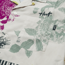 HUF BLOOM RESORT TOP voorkant close-up