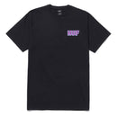 HUF COLLISON T-SHIRT zwart voorkant Revert95.com