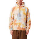 Obey mini bold recycled tie dye hoodie toffee multi voorkant lifestyle