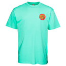 Santa cruz classic dot T-shirt voorkant product jade green