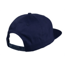 Santa cruz skateboards classic dot snapback achterkant navy