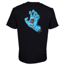 Santa Cruz Skateboards screaming hand chest t-shirt achterkant zwart product