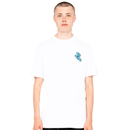Santa Cruz Skateboards screaming hand chest t-shirt voorkant white