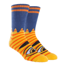 Toy Machine SECT EYE STRIPE geel navy sokken