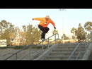 Toy Machine SECT EYE STRIPE navy paars sokken videoclip