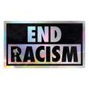 Real End Racism Prism Sticker