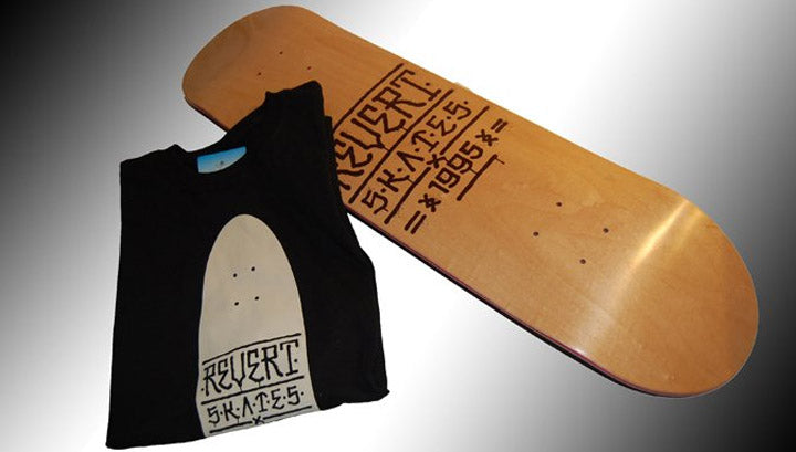Revert skateboards en t-shirts winnen!