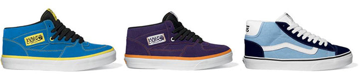 Vans kids schoenen! Half-cabs en Mid skool!