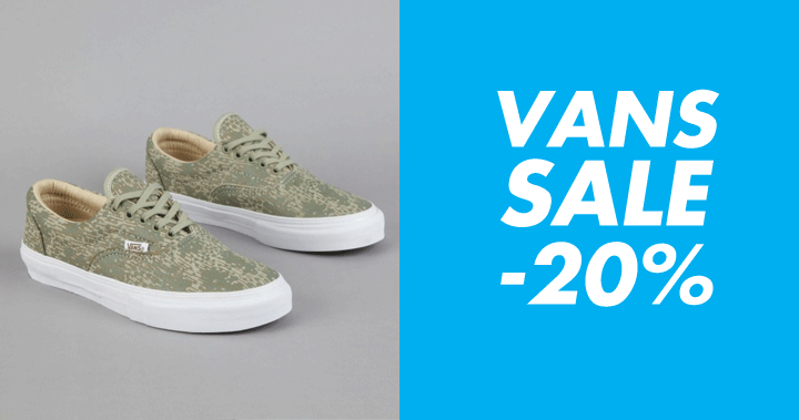 Vans uitverkoop