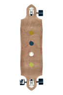 Globe Geminon Micro-Drop Dawn – micro-drop longboard met 8-laags esdoorn, Dawn-graphic, Tensor 180mm trucks en 69mm wielen