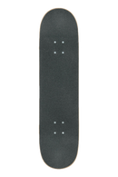 Globe G0 Checked Out Black Off-White – skateboarddeck van 7-laags esdoorn met zwart-wit checker-graphic en Globe-logo