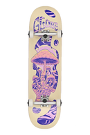 Globe G1 Mind Expansion Off White Purple – skateboarddeck van 7-laags esdoorn met paarse Mind Expansion-graphic en medium concave