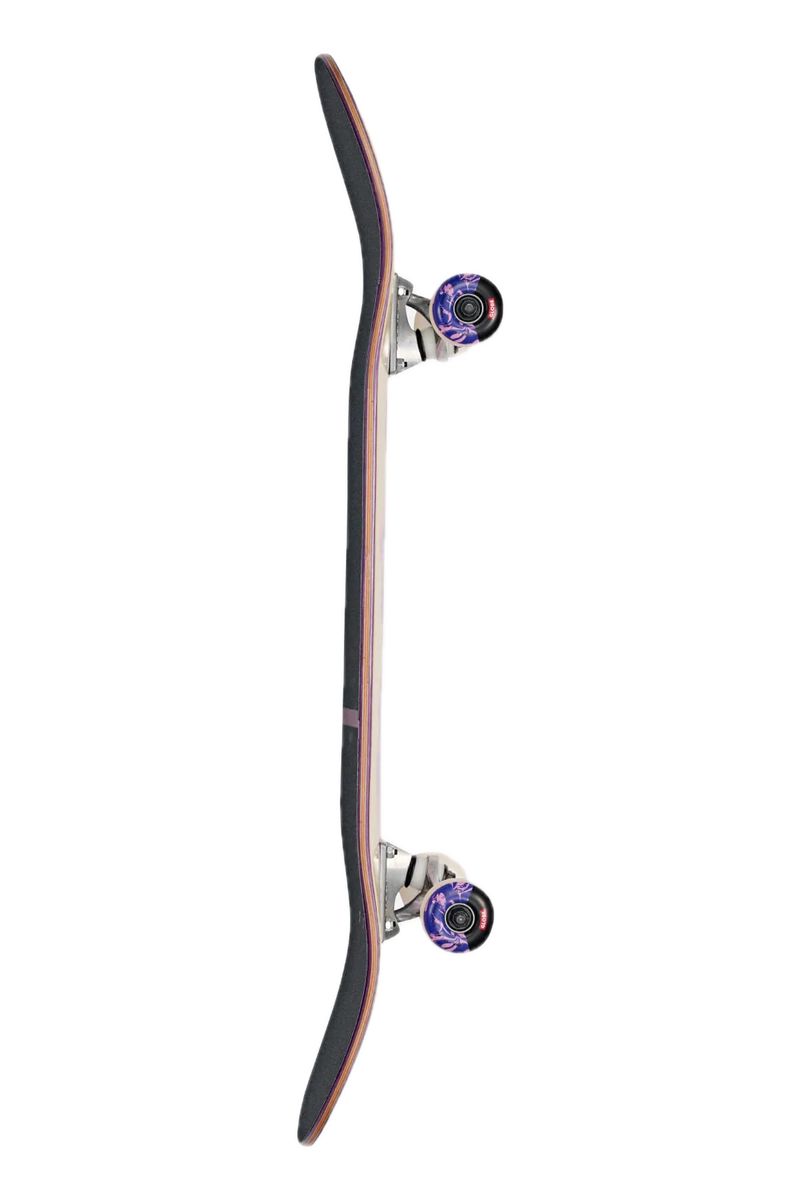 Globe G1 Mind Expansion Off White Purple – skateboarddeck van 7-laags esdoorn met paarse Mind Expansion-graphic en medium concave