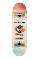 Globe Kids Wide Mid Inner Balance Skateboard Complete – kinder skateboard met Wide Mid shape en Inner Balance graphic