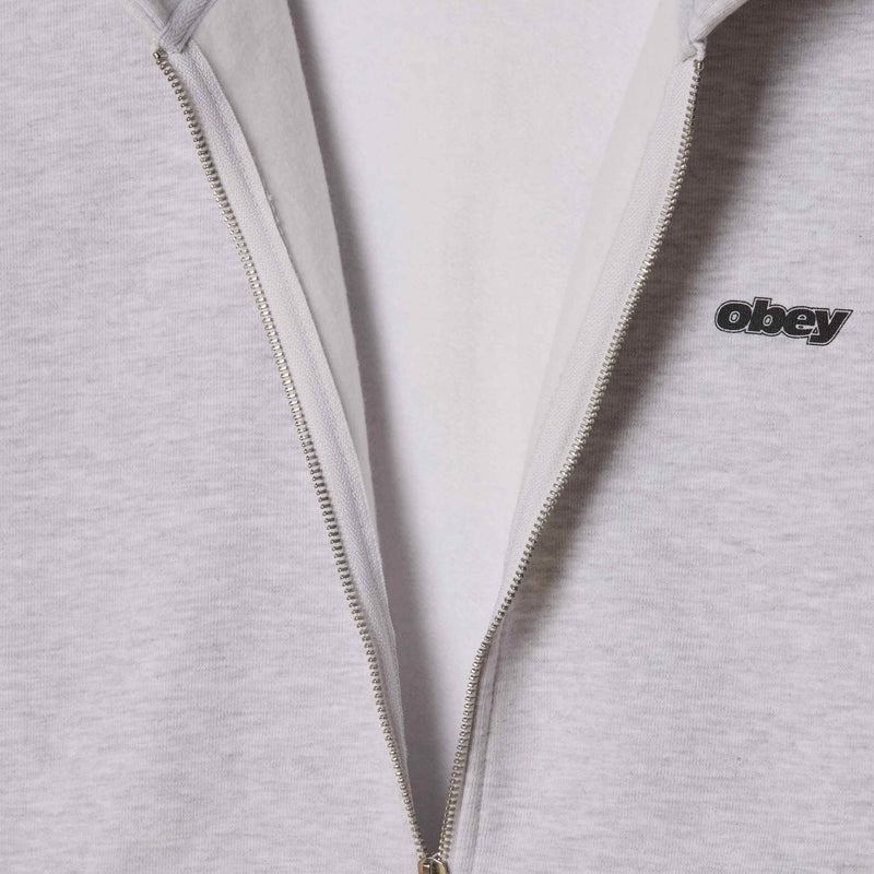 Koop de Obey Gaze extra heavy zip hood veilig en snel bij Revert 95 online of kom hem checken in de winkel in Haarlem.