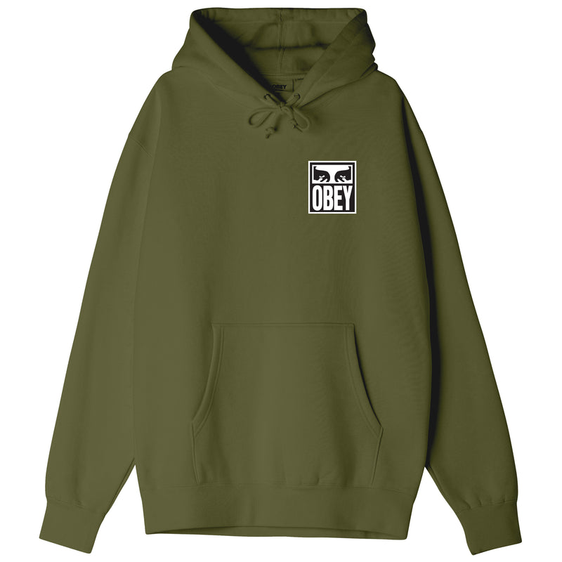 Bestel de Obey eyes icon hood Moss Green snel, gemakkelijk en veilig bij Revert 95. Check onze website voor de gehele Obey collectie of kom gezellig langs bij onze winkel in Haarlem.