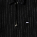 Obey Vernon Zip Jacket – premium jas met ritssluiting en subtiel Obey-logo