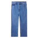 Obey Hardwork Denim Pants Light Indigo – straight leg jeans van 100% katoen in lichte blauwe denim