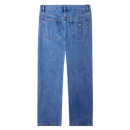 Obey Hardwork Denim Pants Light Indigo – straight leg jeans van 100% katoen in lichte blauwe denim