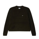 Obey Bold Chunky Sweater – chunky knit trui van katoenmix met Bold Obey-logo