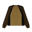 Obey Raglan Crew Neck Sweater – fleece sweater met raglanmouwen en subtiele Obey-branding