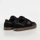 Zwarte Etnies Marana Black Charcoal Gum skate shoe met duurzame toe cap