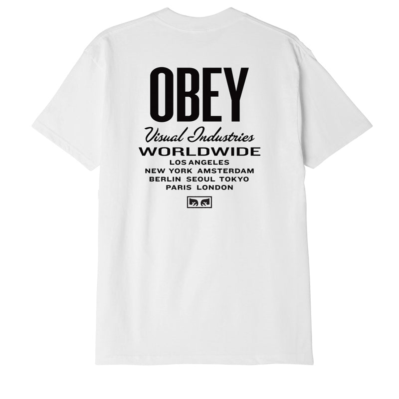 Bestel het Obey visual ind. worldwide T-shirt veilig, gemakkelijk en snel bij Revert 95. Check onze website voor de gehele Obey collectie, of kom gezellig langs bij onze winkel in Haarlem.	