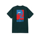 Koop het Obey cropped icon Classic  T-shirt veilig en snel bij Revert 95 online of kom hem passen in de winkel in Haarlem.