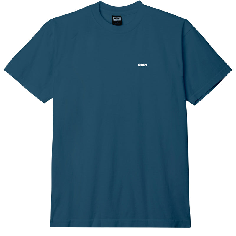 Shop de Obey bold icon heavyweight tee Legion blue bij Revert 95 in de winkel of online.