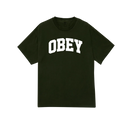 Obey Collegiate Heavyweight Classic Tee – T-shirt van zwaar katoen met Collegiate Obey logo op de borst