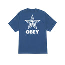 Obey Bold Star Pigment Heavyweight Classic Tee – T-shirt van zwaar katoen met pigment-dye finish en Bold Star graphic