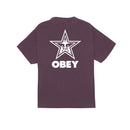 Obey Bold Star Pigment Heavyweight Classic Tee – T-shirt van zwaar katoen met pigment-dye finish en Bold Star graphic